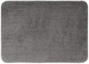 Tapis de bain "Smooth" gris clair - 50 X 70 cm