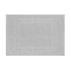 Tapis de bain 50 x 70 "Tendance" gris souris