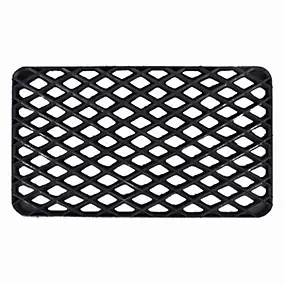 Grille paillasson extérieur en caoutchouc L.60 x l.40 cm