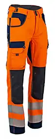 Pantalon de travail homme hv Lma lebeurre orange taille 42