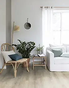 Lame PVC auto-adhésive Senso Premium Balade bois clair 18,4 x 121,9 cm Gerflor (vendue au carton)