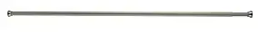 Barre de rideau de douche 125/220 cm, inox brossé, Spirella Kreta