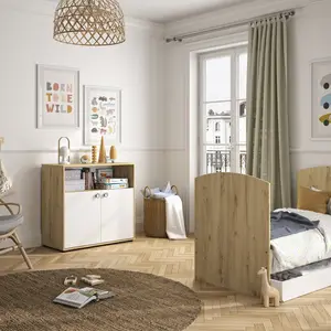 Commode 2 portes + 1 niche Arthur