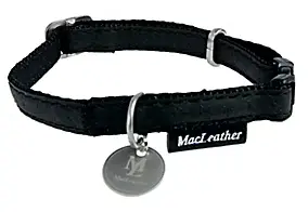 Collier réglable Mc Leather 10mm noir