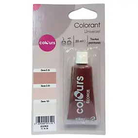 Colorant universel toutes peintures Colours écorce 25ml