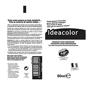 Colorant universel toutes peintures Ideacolor rouge 50ml