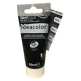 Colorant universel toutes peintures Ideacolor gris taupe 50ml