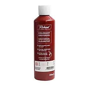 Colorant universel pour peinture oxyde rouge 250ml