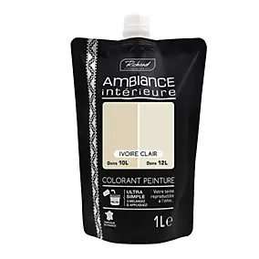 Colorant pour peinture Doypack Ambiance intérieure ivoir clair 1L