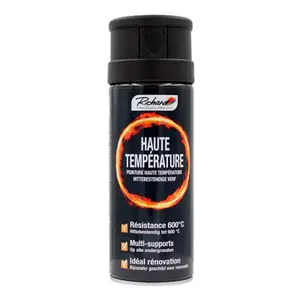 Aerosol 400 ml Haute température Gris