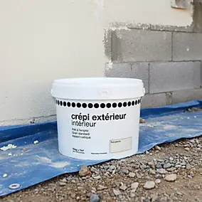 Crépi extérieur aspect rustique ton pierre 15kg