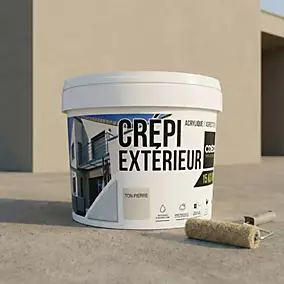 Crépi extérieur façade CDéco ton pierre 15 KG