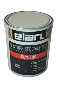 Peinture extérieur bois satin 2,5 L noir