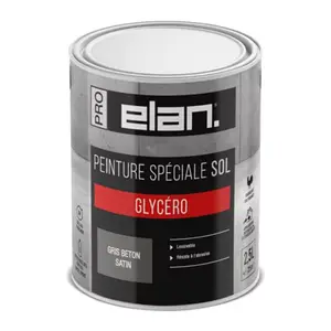 Peinture extérieur sol satin 2,5 L gris béton