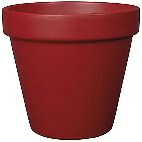 Vaso terre cuite Deroma BigBand piment ø20 x h.17,9 cm