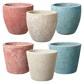 Vase Stella terre cuite ⌀22,5 cm Deroma
