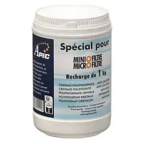 Cristaux polyphosphate petit calibre Apic 1kg