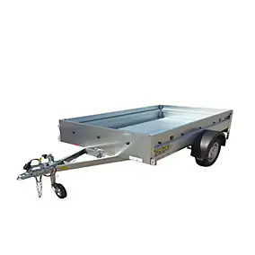 Remorque Trigano NLC 2313, flèche rabattable + roue de jockey 500kg, essieu 750 kg