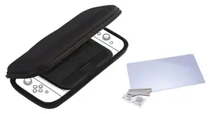 Nintendo Starter Kit 5 Switch Lite Boîtier robuste Noir