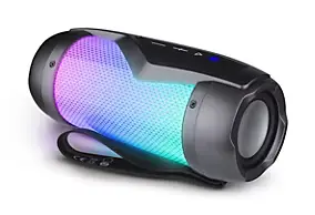 Enceinte lumineuse extérieur Bluetooth® sans fil Party Mini Bigben IP54 20W 345 lm l.11,5 x H.13 x P.25 cm