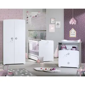 Lit bébé têtes panneaux New Nao (60 x 120 cm)