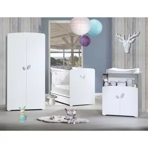 Lit bébé têtes panneaux New Leaf (60 x 120 cm)