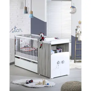 Lit bébé combiné évolutif New Nao (60 x 120 cm)