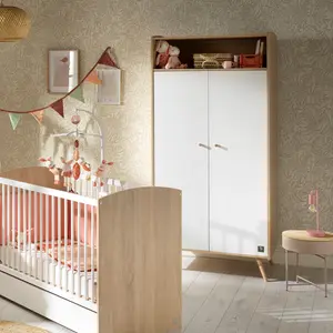 Armoire 2 portes Acces bois blanc