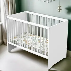 Lit bébé First Blanc (60 x 120 cm)