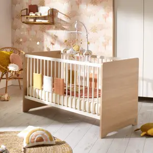Lit évolutif Little big bed Vanille (70 x 140 cm)