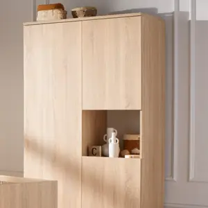 Armoire 3 portes et 1 niche Seventies