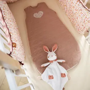 Gigoteuse ouatinée Petit Cœur Rose TOG 4 (0-6 mois)