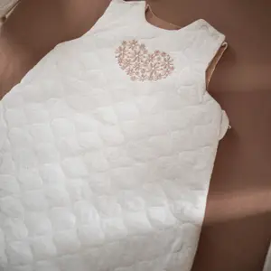 Gigoteuse ouatinée Petit Cœur Crème TOG 4 (0-6 mois)
