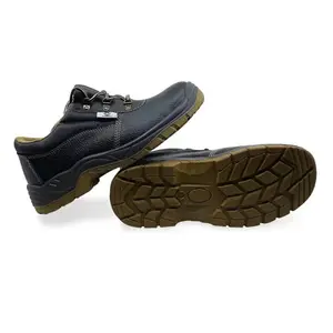 Chaussures de sécurité basses cuir semelle anti-perforation pointure 42