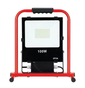 Projecteur LED 100 W 9000 lumens 6400 K avec deux prises