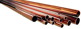 Tube de cuivre écroui pour gaz et eau norme EN 1057 Ø.12 mm longueur 2 m