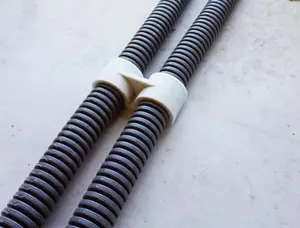 25 attaches FIX-RING à frapper Ø 20 en nylon
