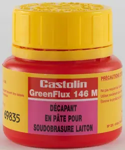Décapant 146 cuivre, aciers et fonte par soudobrasure en pâte 50 gr