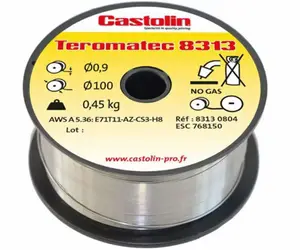 Bobine de fil fourré sans gaz diamètre Ø 0,9 mm - 0,45 kg