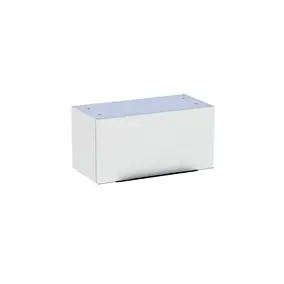 Meuble de salle de bains haut blanc brillant l.60 x H.30 x P.30 cm, Pamili