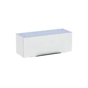 Meuble de salle de bains haut blanc brillant l.80 x H.30 x P.30 cm, Pamili