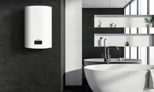Chauffe eau multi position 74 l, 2000 W, double cuve, thermostat digital, 57x90x32 cm