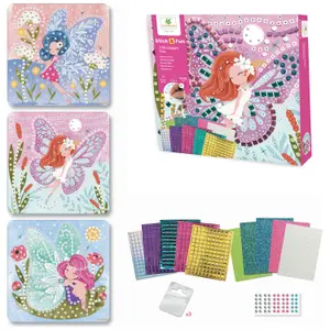Coffret 3 mosaïques Fées