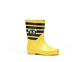 Bottes de pluie enfant Rouchette Anabel caoutchouc jaune Taille 24