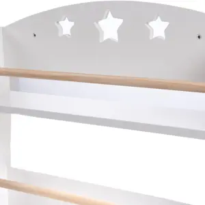 Etagère murale pour livre enfant étoile