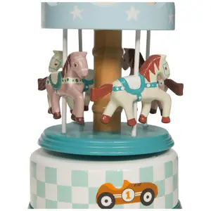 Carrousel musical Rallye voiture