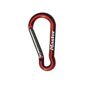 Mousqueton acier zingué Master Lock 76 mm