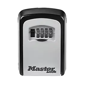 Boîte à clés sécurisée à combinaison programmable et fixation murale Master Lock