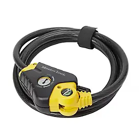 Câble python ajustable brico Master Lock