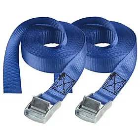 2 Sangles bagagères 2.5 m x 25 mm Master Lock